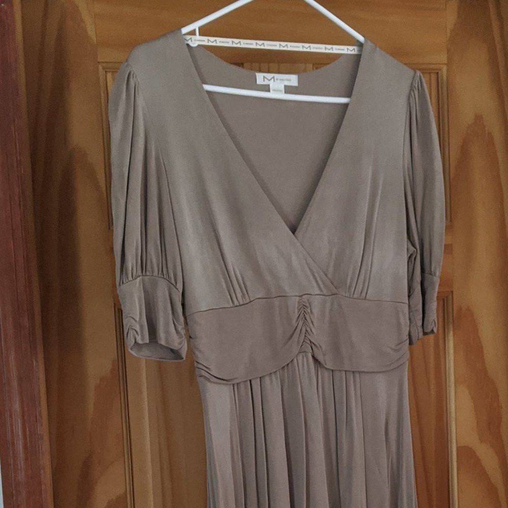 M by Madonna Maxi Dress - Champagne - Size 12